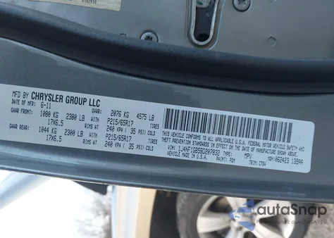 2011 Jeep Patriot Sport из США, поврежденный, VIN 1J4NF1GB5BD207832